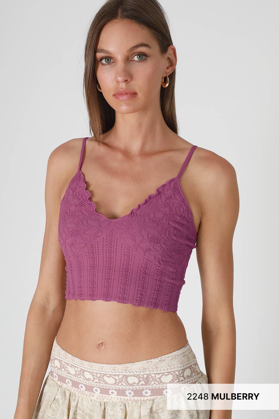 Lace Textured Bralette