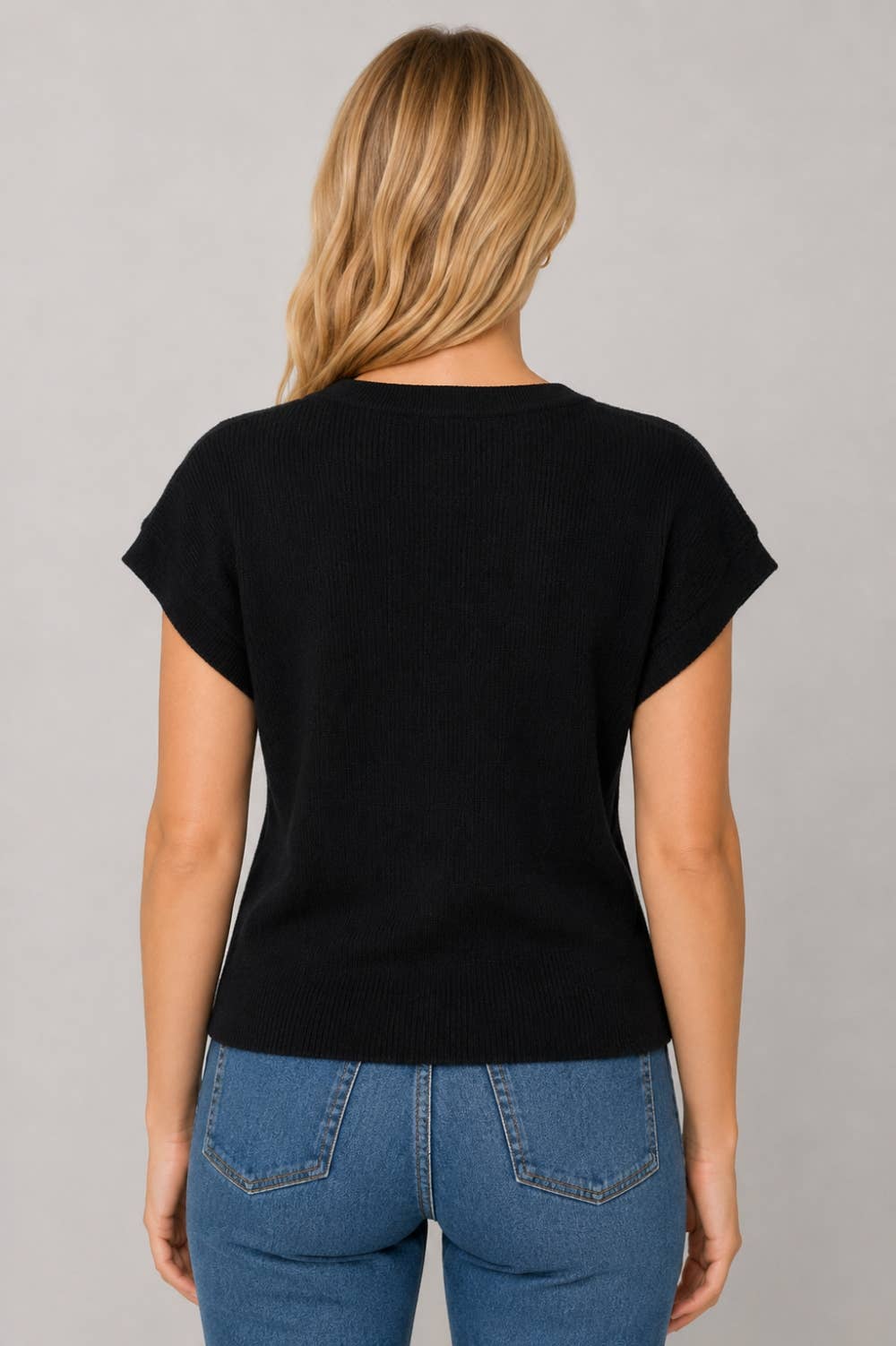 Everyday V-Neck Knit Top
