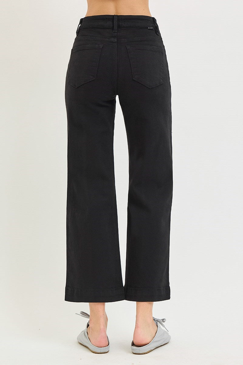 TUMMY CONTROL HIGH RISE CROP WIDE PANTS