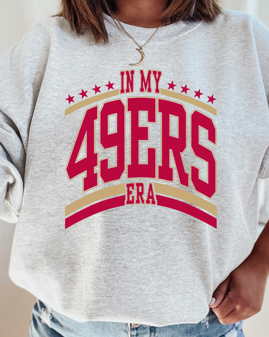 In My 49ers Era NFL X Taylor Crewneck Pullover