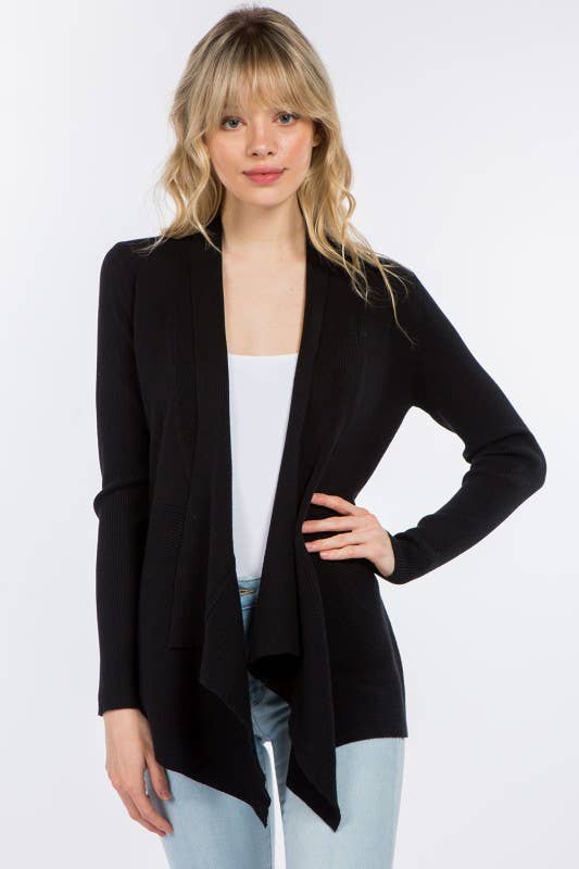 Open Front Cardigan