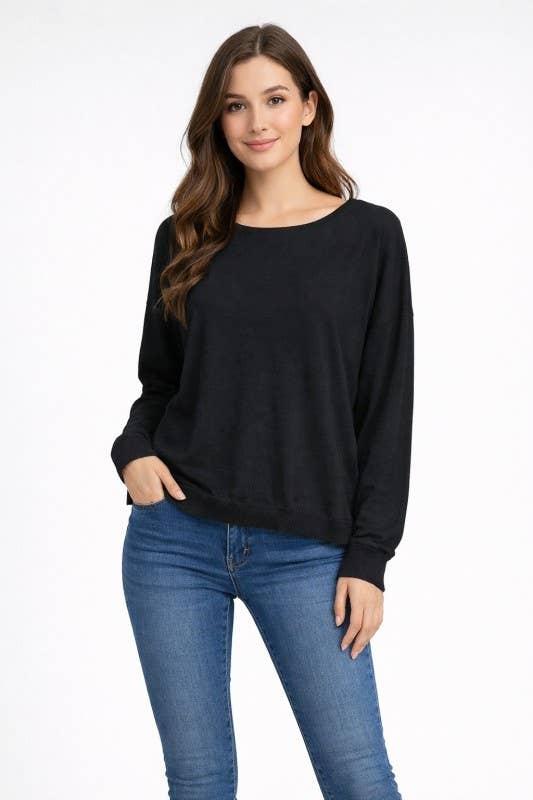 Open Back Sweater