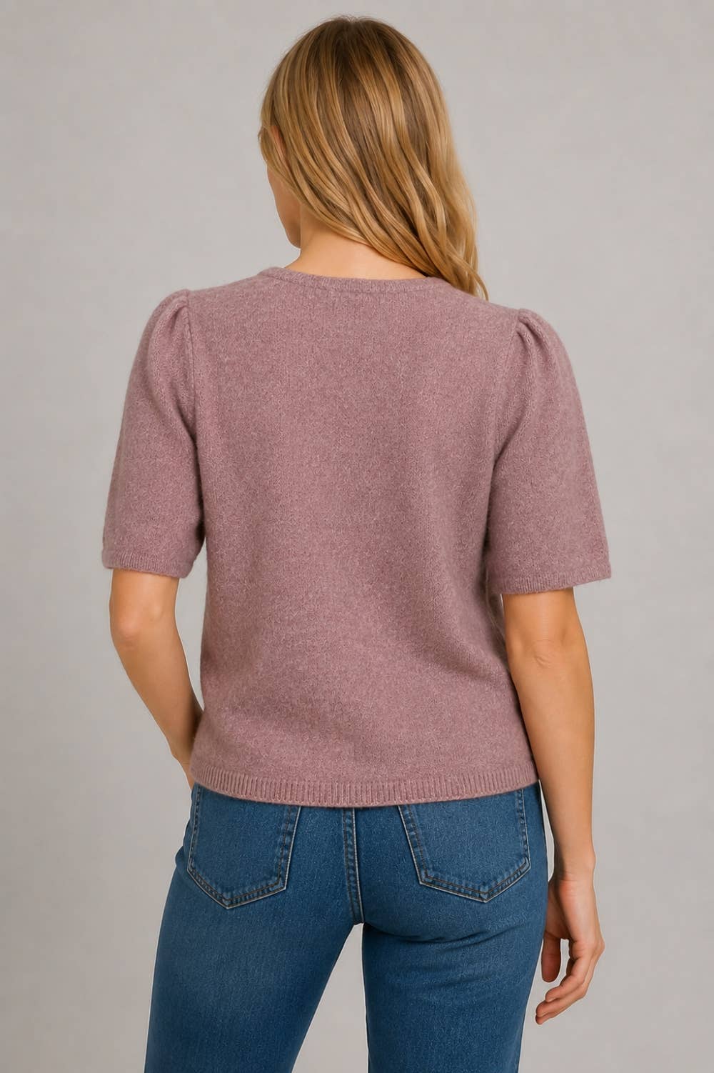 The Soft Puff-Sleeve Cardigan
