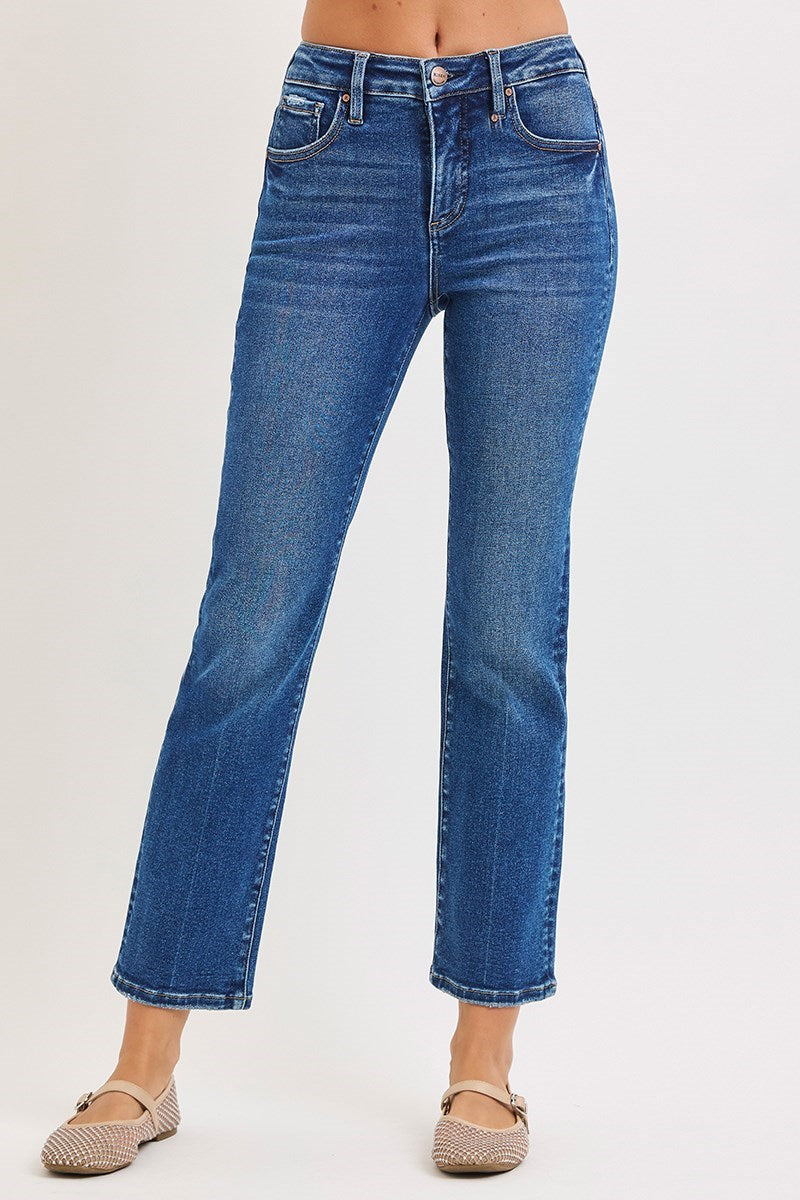 High Rise Crop Denim