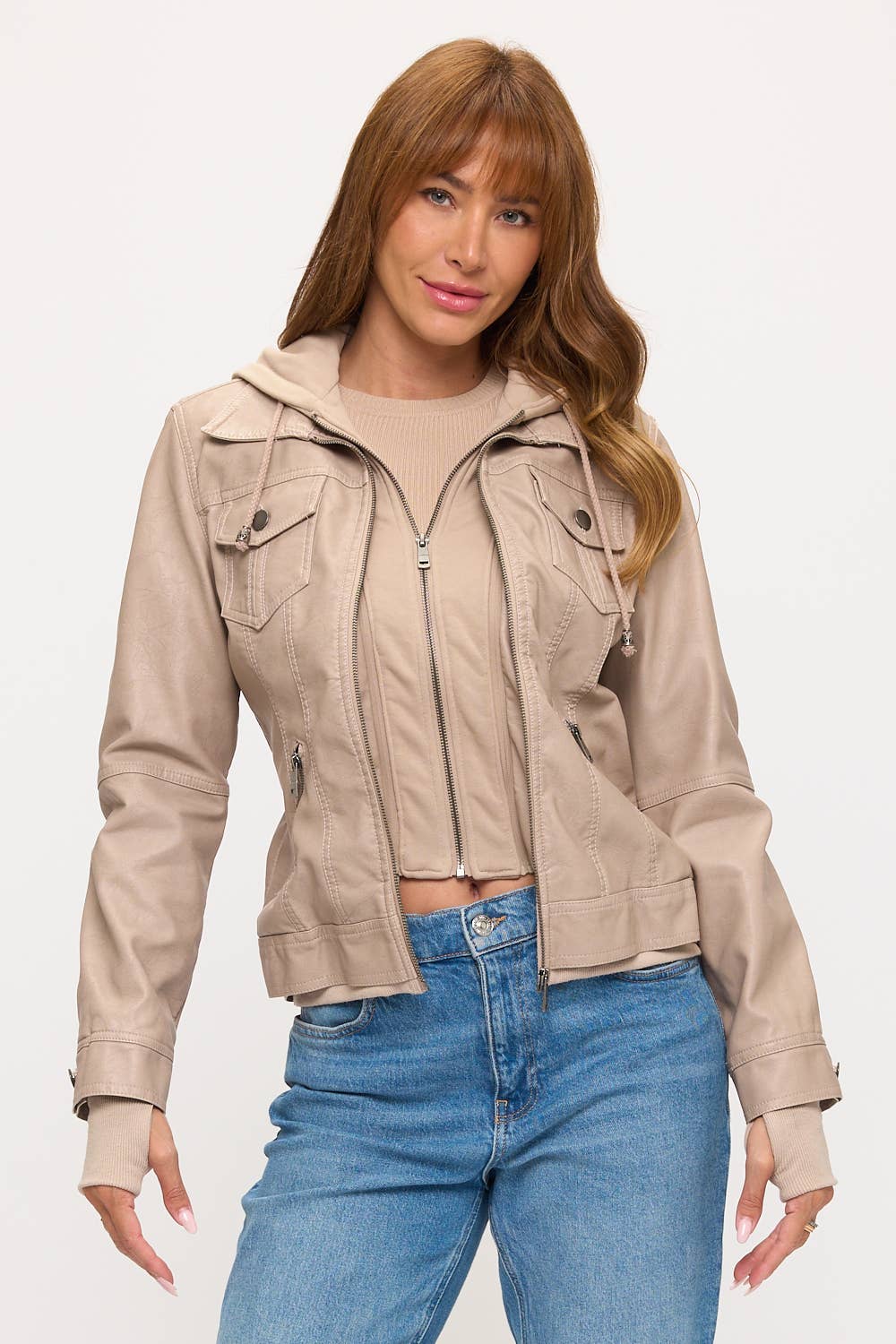 Detachable Hooded Jacket